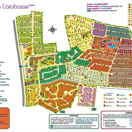 Mobilhome Vias Plage Dans Camping Exteriör bild